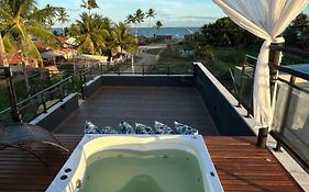 Casa com Jacuzzi e vista para o Mar em Milagres